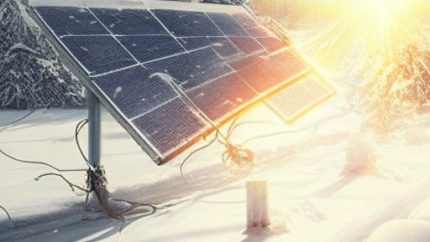 solar in the cold