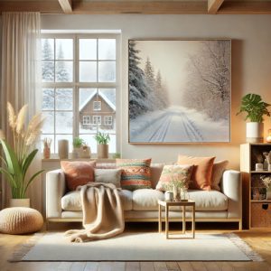 cozy and supportive home environment during winter